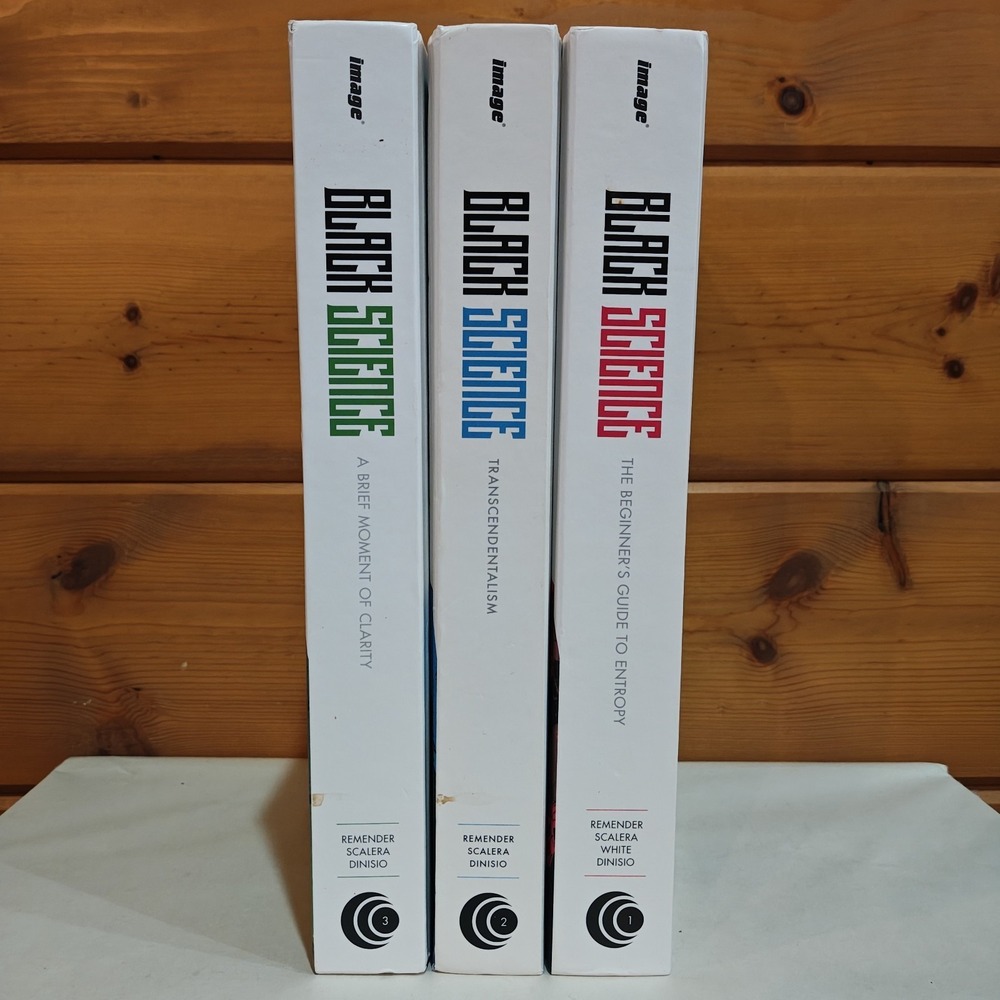 BLACK SCIENCE HARDCOVER VOL 1-3 LOT BUNDLE RICK REMENDER SCALERA IMAGE COMICS
